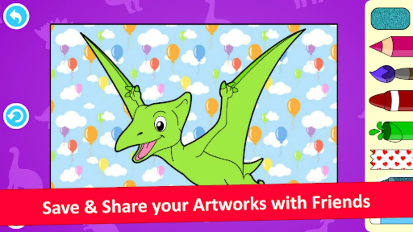 Dinosaur: Color Games for Kids for Android - Engaging & Educational