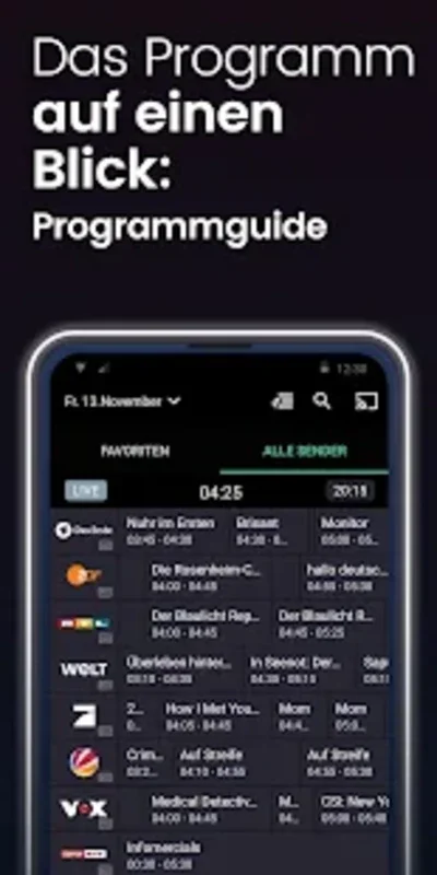 waipu.tv for Android - Stream German Content Easily