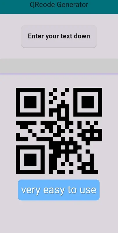 QRcode Generator for Android - Effortless QR Code Creation