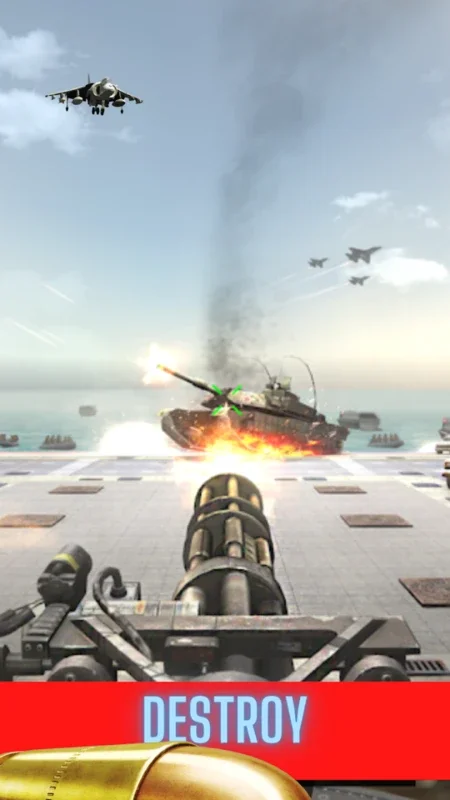 Jet Antiaircraft Attack Bomber for Android - Engaging Action