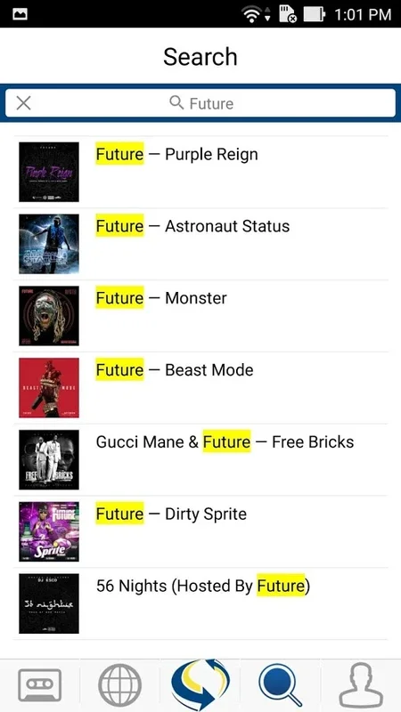 LiveMixtapes for Android - Enjoy Fresh Hip-Hop Mixtapes