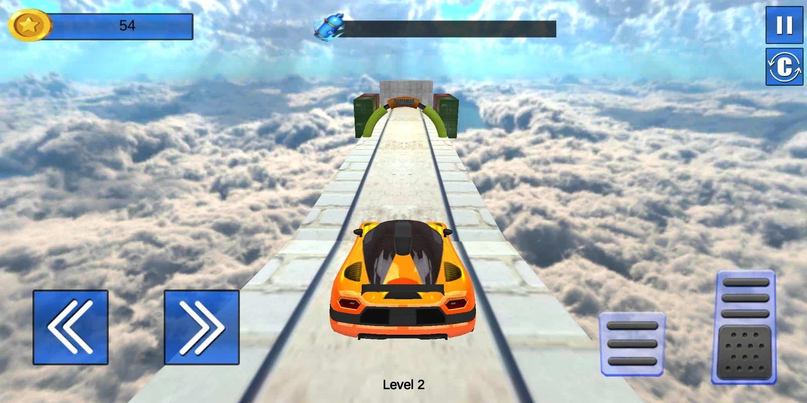 Crazy Car Impossible Track Racing Simulator for Android - No Download Needed