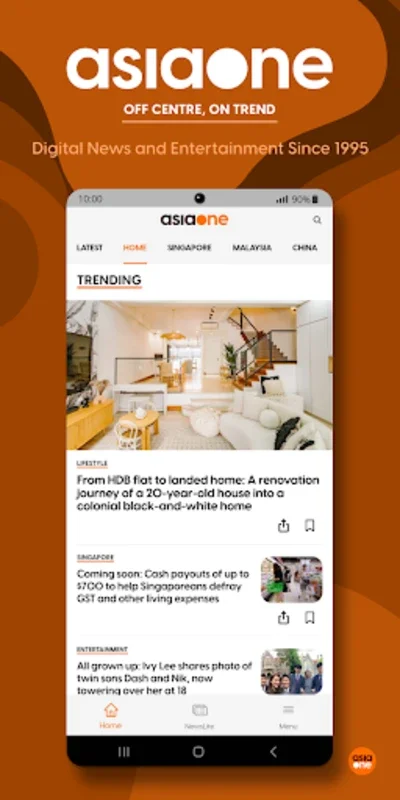 AsiaOne for Android: Stay Informed with Asian News