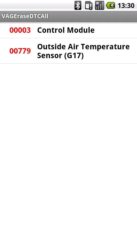 VAGEraseDTCAll for Android: Erase DTC Memory in VW Vehicles