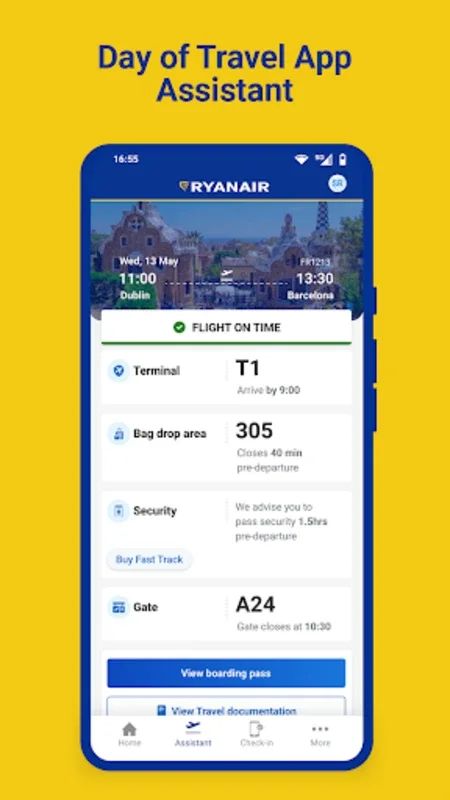 Ryanair for Android - Affordable Travel Companion