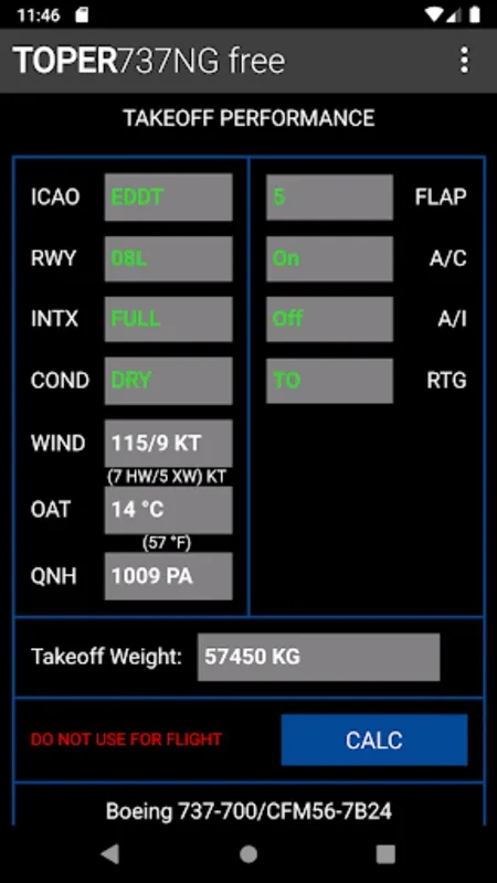 TOPER 737NG Free for Android - Realistic Flight Sim