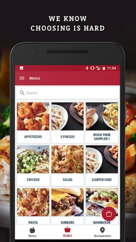 Applebees for Android - Order and Dine with Ease