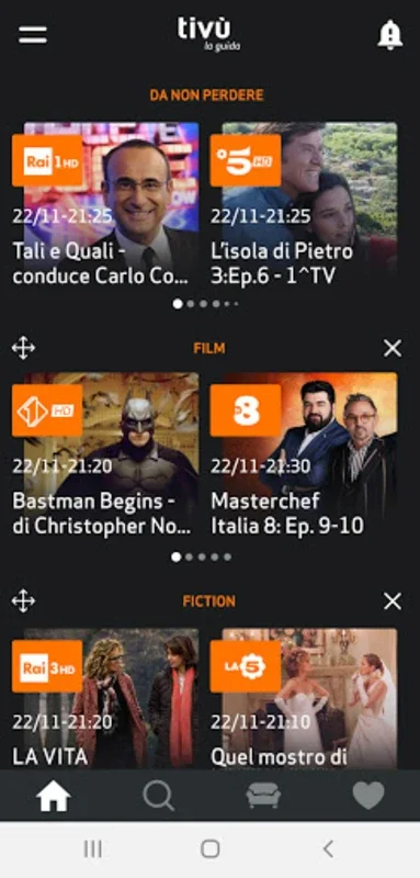 Tivù la Guida for Android: Comprehensive TV Guide