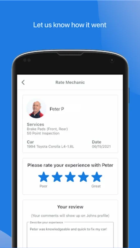 YourMechanic Mobile Car Repair for Android: Seamless Vehicle Maintenance