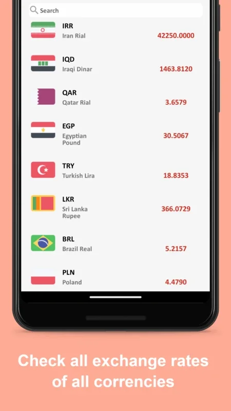 US Dollar to Azerbaijani Manat for Android - Convert Currencies Easily