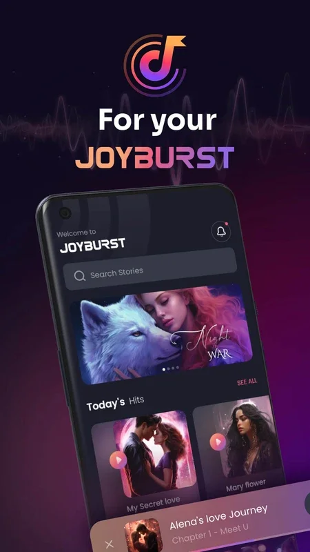 JoyBurst for Android - Immerse in Audiobook World