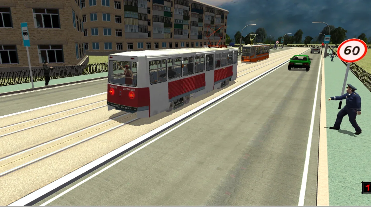 Russian Tram Simulator 3D for Android - Drive Through Russian Streets