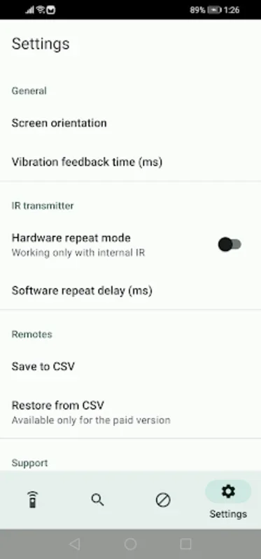 IrCode Finder NEC protocol for Android - Manage Device IR Codes