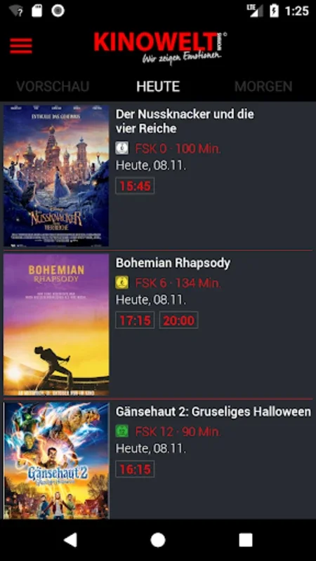 Kinowelt Worms for Android: Streamline Your Cinema Experience