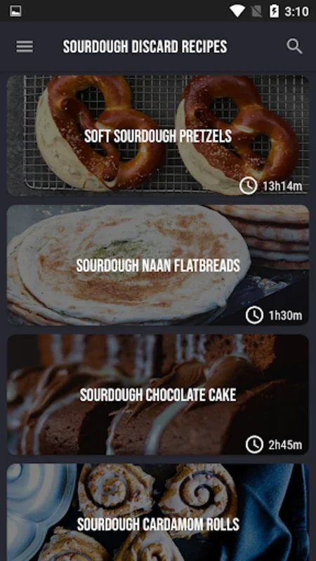 Sourdough Discard Recipes for Android - No Downloading Required