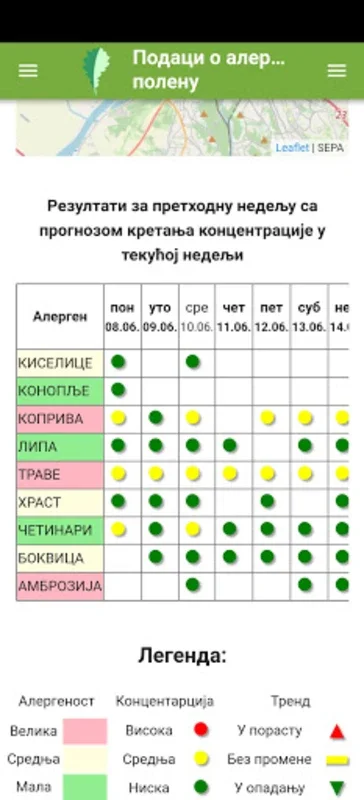 POLEN SRBIJA for Android: Manage Allergies with Ease