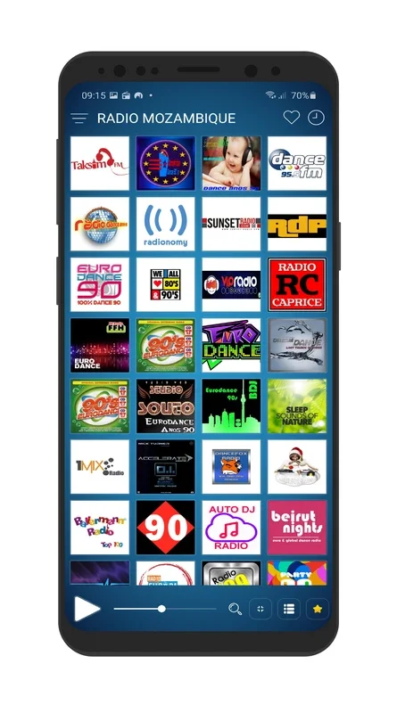 Radio Mozambique for Android - Diverse Radio Content