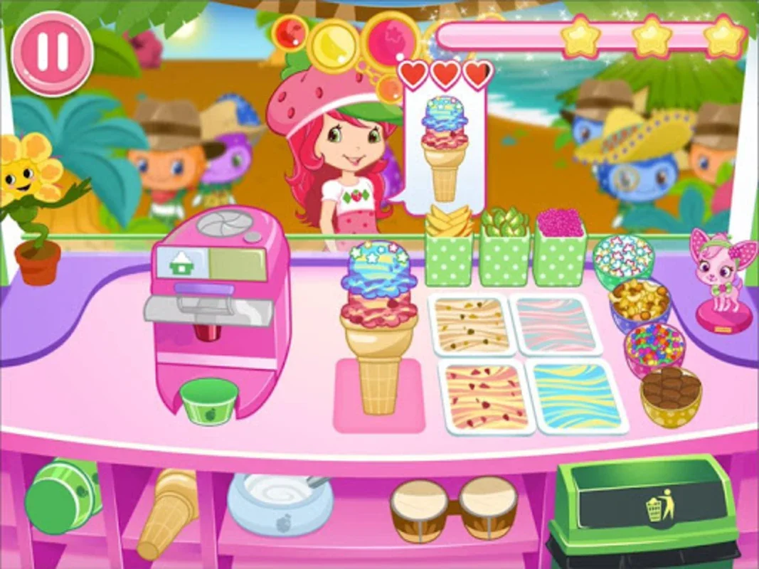 Strawberry Shortcake Ice Cream for Android: Fun Ice Cream Truck Game