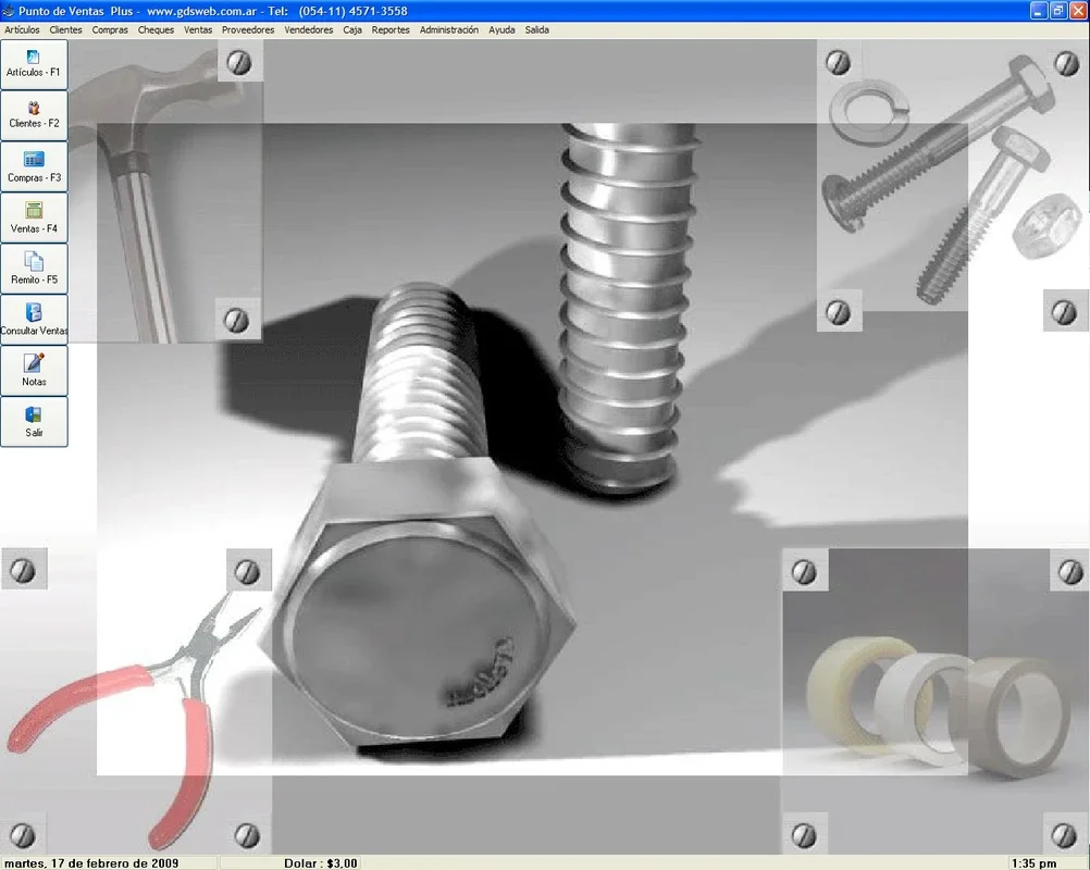 Ferreteria Plus for Windows - Efficient Hardware Store Management