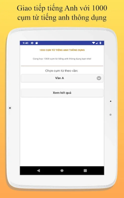 1000 cụm từ tiếng anh thông dụng for Android - Master English Easily