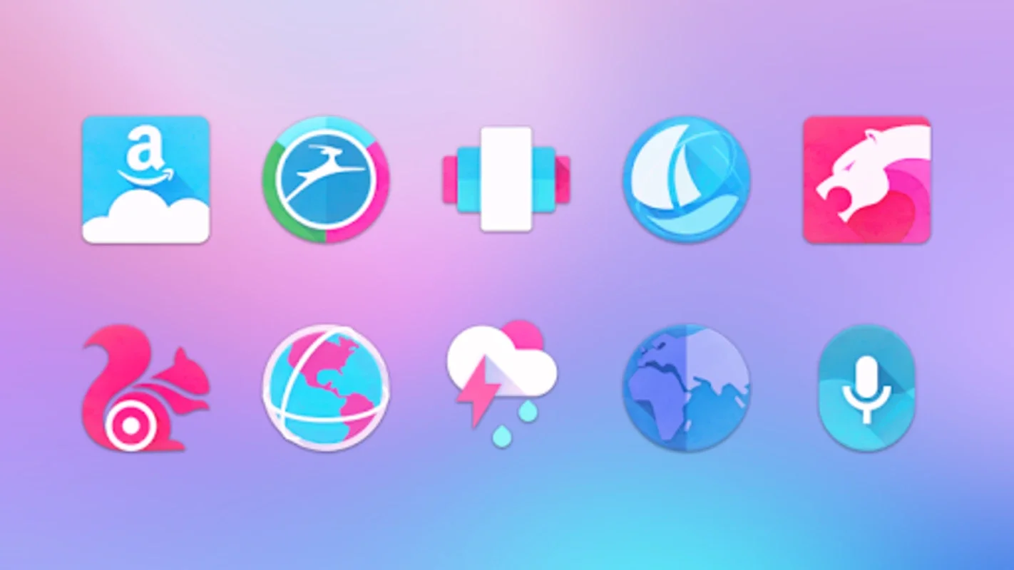 Unicorn Icon Pack for Android - Vibrant Personalization