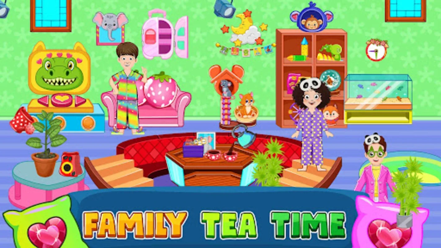 My Friend House Pajama Party for Android - Unleash Creativity