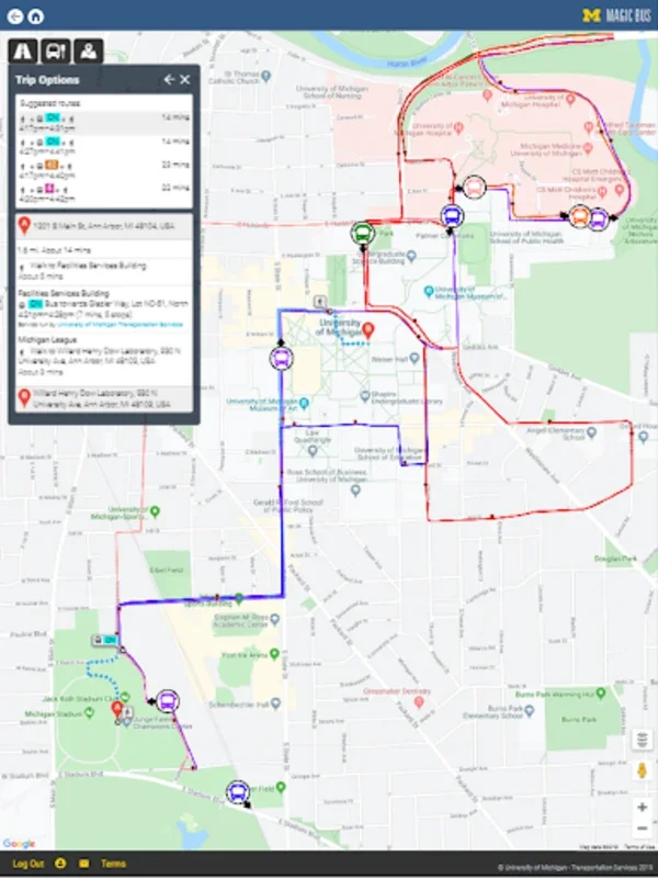 U-M Magic Bus for Android - Convenient Transportation