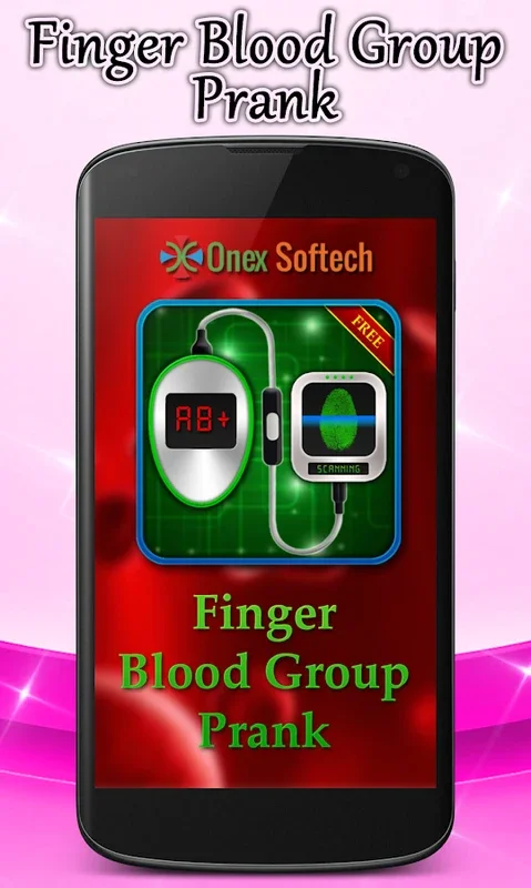 Finger Blood Group Prank for Android - Fun Prank App