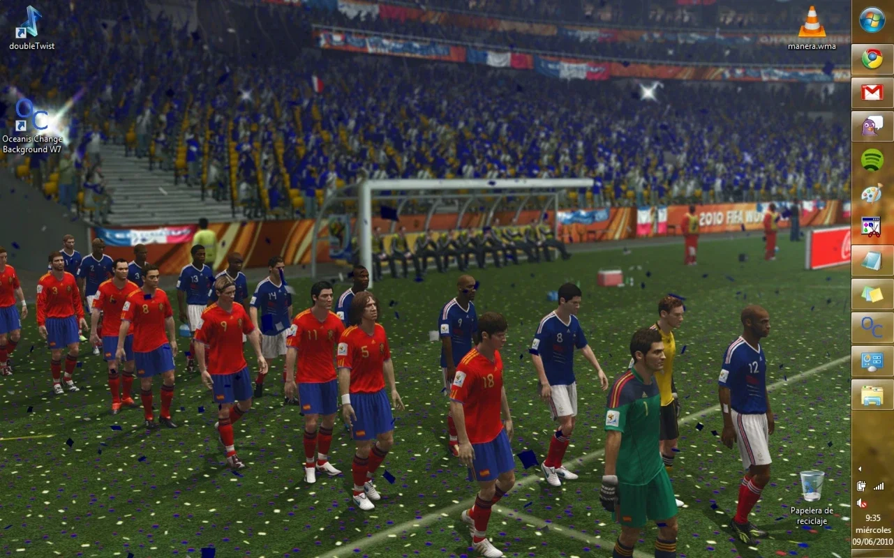 EA SPORTS World Cup Windows 7 Theme: Relive the 2010 World Cup on Your Windows Desktop