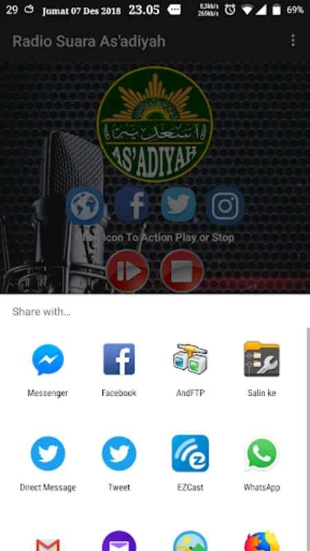 Suara Asadiyah for Android - Unleashing Audio Entertainment