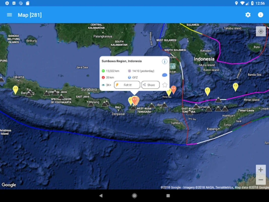 Earthquake+ for Android - Stay Informed About Seismic Activity