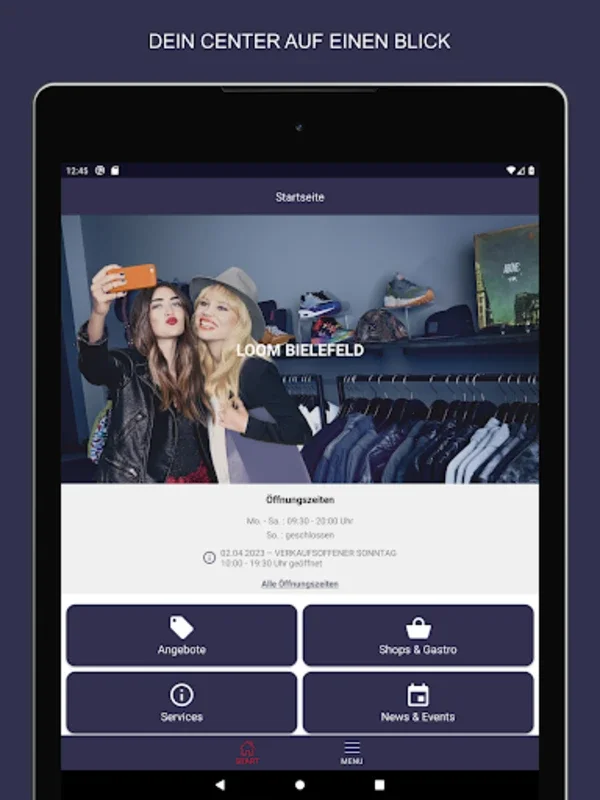 LOOM Bielefeld for Android - Your Shopping Center Guide