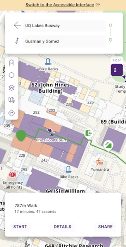 UQnav for Android: Simplify Campus Navigation