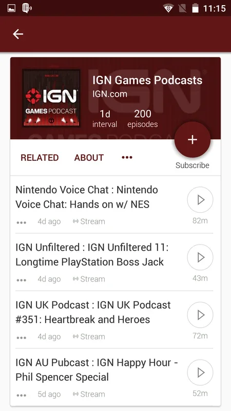 Podcast Player for Android - No Downloading Required