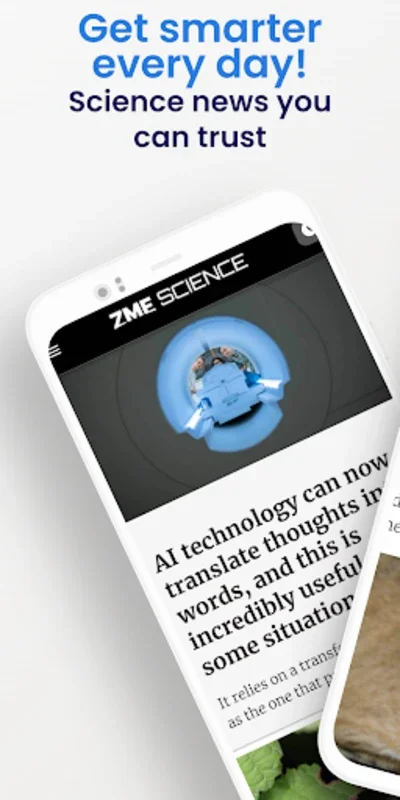 ZME Science News for Android - A Source of Captivating Science News