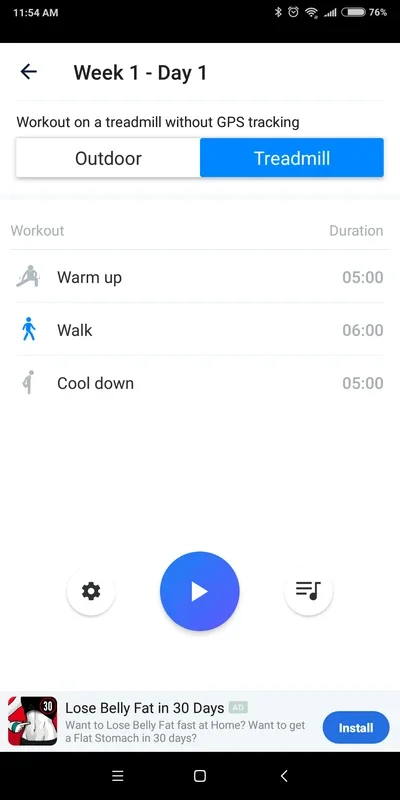 Walking for Weight Loss - Free Walk Tracker for Android: Burn Fat & Track Progress