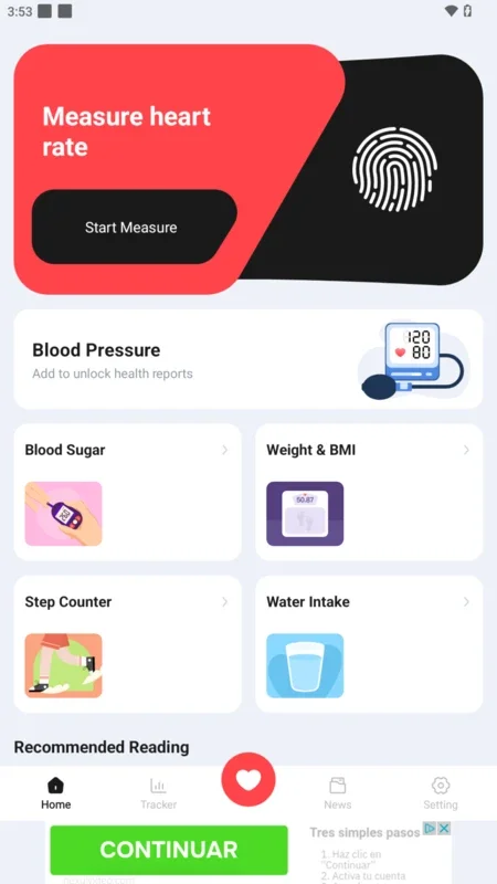 Heart Rate Health & BP Monitor for Android - Track Health with APK