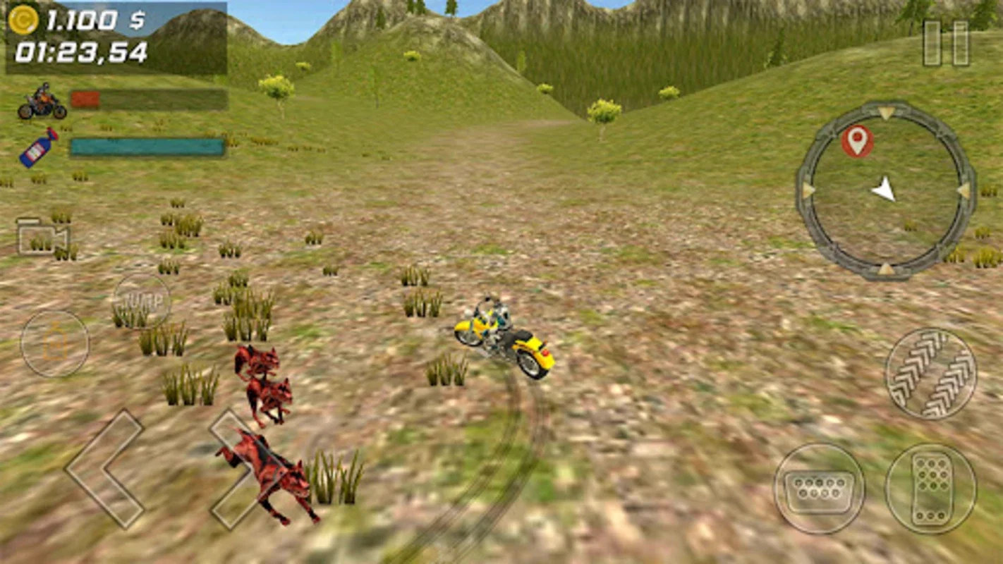 Zombie Escape Bike Racing for Android - Thrilling Races