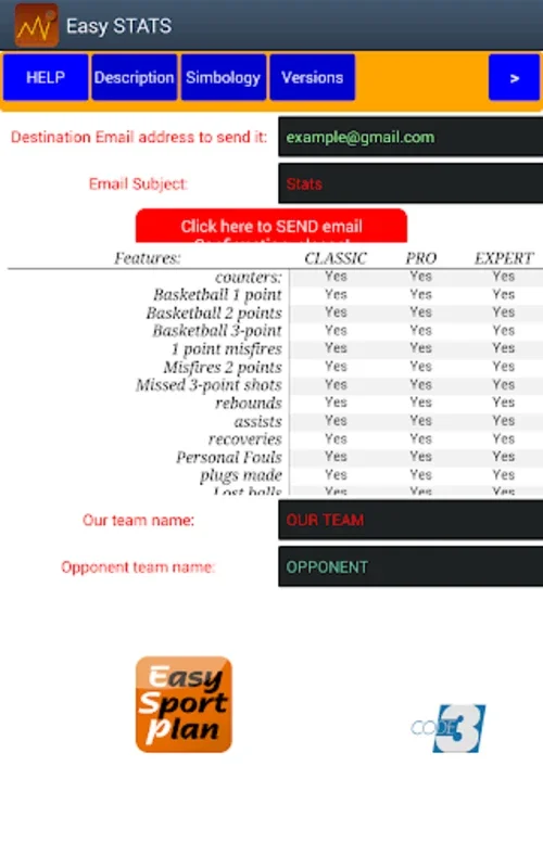 Basketball Stats Free for Android - Track Stats Easily