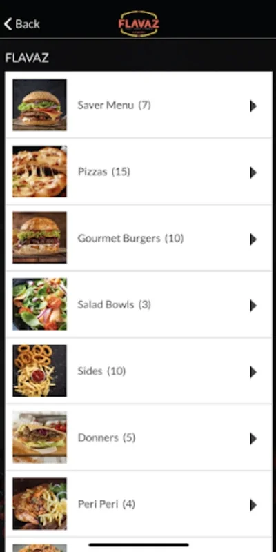 Flavaz Dewsbury for Android - Simplify Meal Ordering