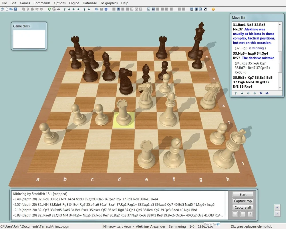 Nimzo 3d Chess GUI for Windows: Enhance Your Chess Play