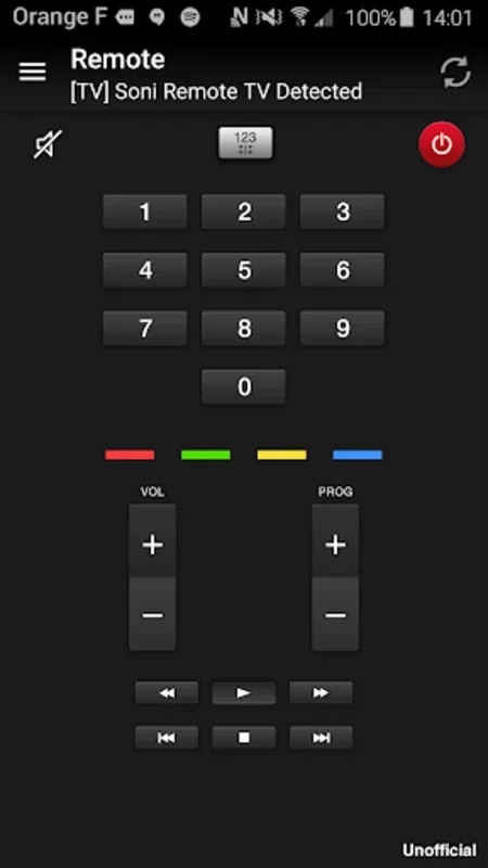 Soni Remote TV for Android - Control Your Sony TV Remotely