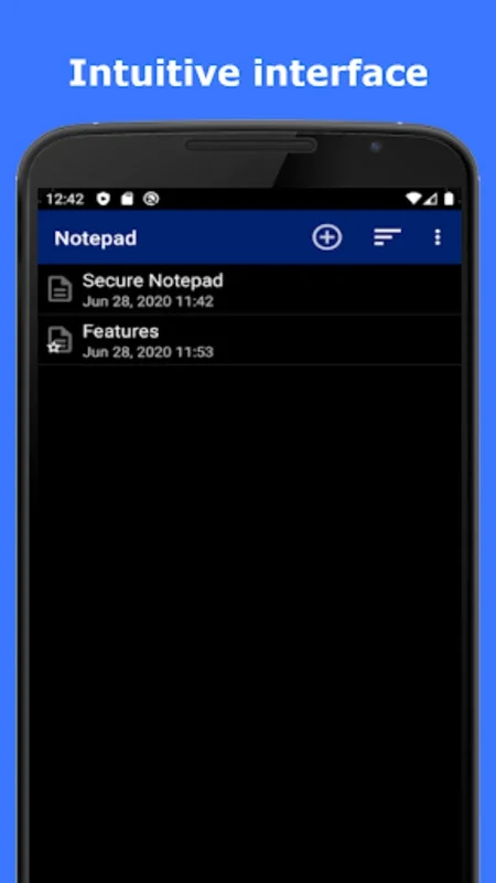 Secure Notepad for Android: Robust Text Editor