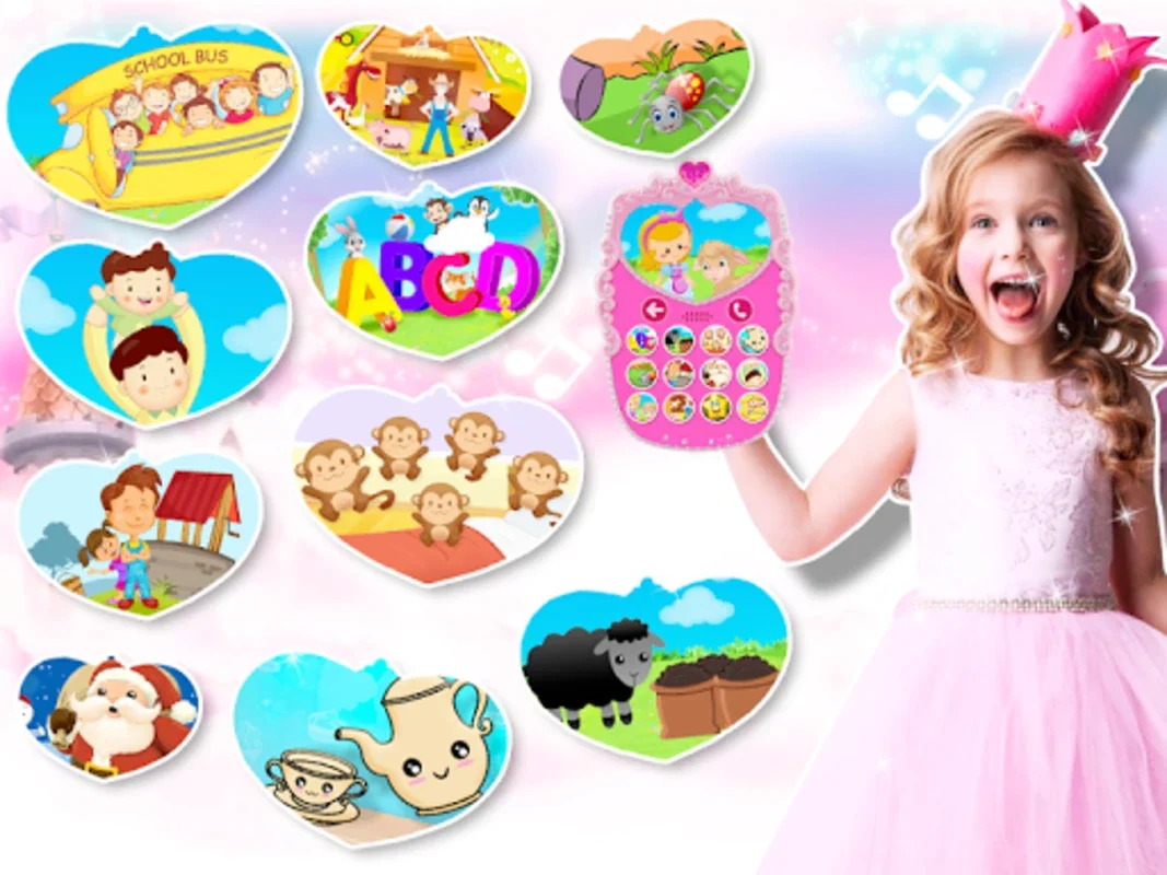 Pink Baby Princess Phone for Android - Download the APK from AppHuts