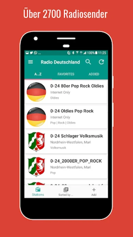 Radio Germany: 2700+ Radio Stations for Android