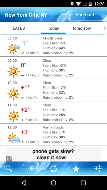 ForecaWeather for Android - Accurate Weather Insights