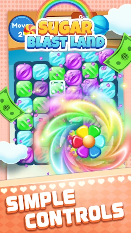 Sugar Blast Land for Android - Engaging Candy Puzzle