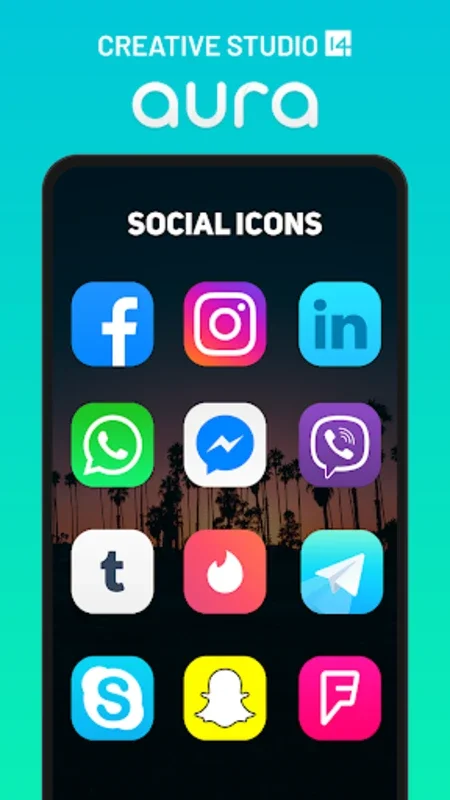 Aura Icon Pack for Android - Transform Your Interface