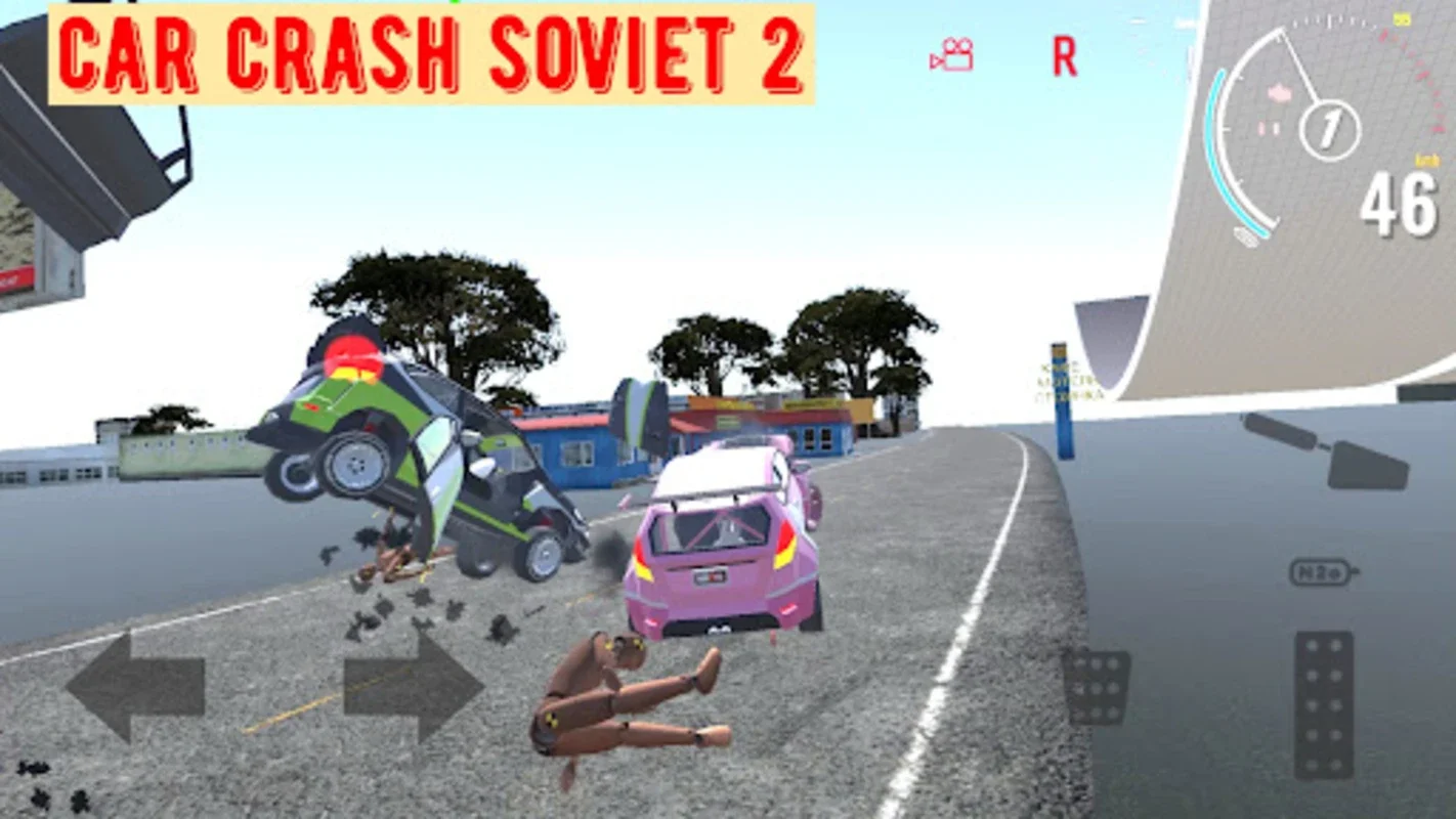 Car Crash Soviet 2 for Android - Thrilling Vehicle Crashes