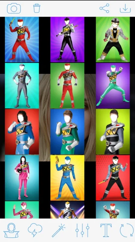 Rangers Costume Photo Montage for Android - Transform Yourself